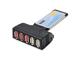 Best Connectivity SD-EXP20030 ExpressCard 5x USB 2.0 Ports