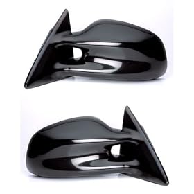 NEW PAIR SIDE VIEW DOOR MIRROR 99 00 01 PONTIAC GRAND AM MANUAL