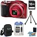 Nikon COOLPIX L610 16 MP Digital Camera with 14x Zoom NIKKOR Glass Lens and 3-inch LCD (Red) Premiere Bundle With 8 GB Secure Digital High Capacity (SDHC) Memory Card, Digpro Compact Camera Deluxe Carrying Case,more
