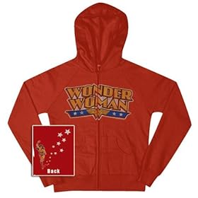 Wonder Woman - Stars Ladies Hoodie