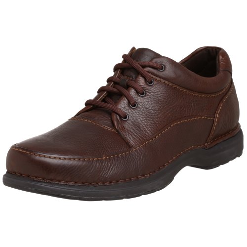 Rockport Men's World Tour Elite Encounter Walking Shoe,Dark Brown,7 W