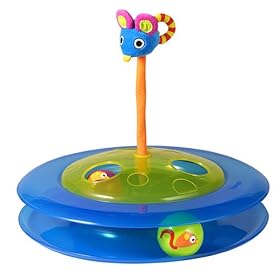 PETSTAGES 066170 Cheese Chase - Multi Colored