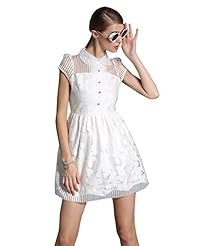 Cotton Illusion Lace  Dress