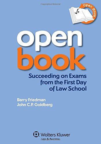 open book succeeding on exams from the first day of law school