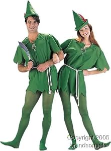 Adult's Peter Pan Costume (Size:Large 36-38)