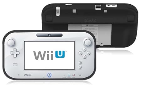 Ionic Silicon Skin Case for Nintendo Wii U (Black)
