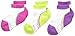 Stride Rite Girls' Made2play Sport Brights Quarter Socks (3pk)