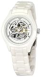 Emporio Armani Women's AR1428 Meccanico Skeleton Dial Watch