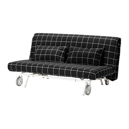IKEA♪◎PSHÅVET 2人掛けソファベッド, ルーテ ブラック: 今日の椅子ブログ