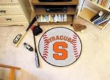Syracuse Univ Baseball 29 Round Floor Mat (Rug) - Syracuse Orangemen NCAA College Athletics