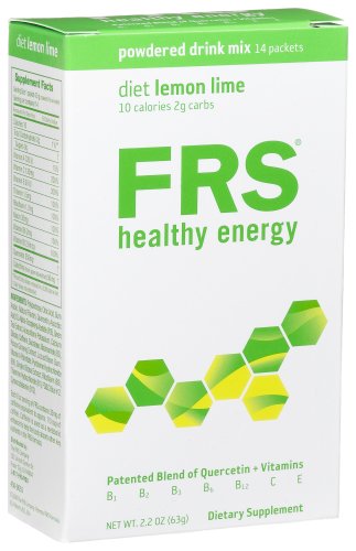 FRS Energy Powder Low Cal Lemon Lime, 2.2 oz (63 g) Packets, 14 count