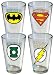 DC Comics Logos Pint Glass Set