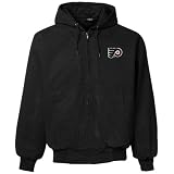 Philadelphia Flyers Cumberland Canvas Zip Front Hooded Jacket