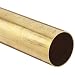 Brass 260 Precision Tube, Smooth Finish, Yellow/Orange