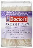 The Doctors BrushPicks Toothpicks: 250 Pack