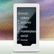 Silicone Skin Case for Microsoft Zune HD (White)