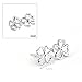 Topstaronline Four Leaf Clover Shaped Cute Earrings