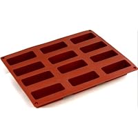 World Cuisine Non-Stick Silicone Mold, Rectangular