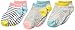 Carter's Baby Girls' Ankle Stripe Socks (Pack of 3)