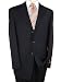 Italian Merino Wool 150s Dark Navy Hand Tailored Men Suit Comfortable Year Round Use Complete Jacket