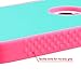 Bastex Heavy Duty Hybrid Case for Apple Ipod Touch 5 - Hot Pink Soft Silicone Cover Surrounded by Hard Teal Shell ***INCLUDES SCREEN PROTECTOR AND STYLUS***