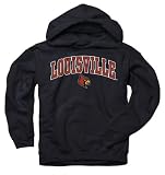 Louisville Cardinals Youth Black Perennial II Hooded Sweatshirt