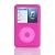 Simplism iPod classic専用 シリコンケースセット ケーブルクリップ、液晶保護フィルム付属 ピンク TR-SCSCLN-PK