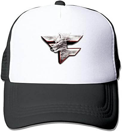 Faze Adapt 3D Snow Wolf Unisex Adjustable Sports Snapback Mesh Hat Black