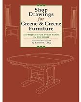 Shop Drawings for Greene & Greene Furniture: 23 American Arts and Crafts Masterpieces