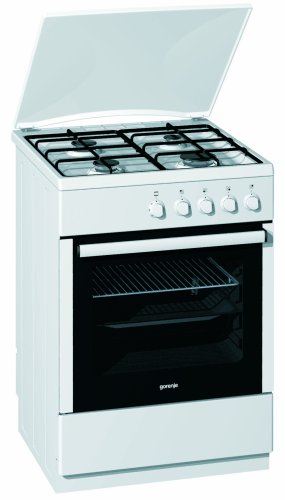 Gorenje GI 62123 AW Gasherd / 60 cm Breite / 11.3 kWh / 47 L / EcoClean / inclusiv FG-D&uuml;sen