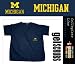 University of Michigan Wolverines Scrub Top Small