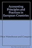 Accounting principles and practices in European countries