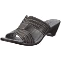 Tamaris Black 1-1-27233-36 Damen Clogs & Pantoletten