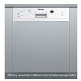 Bauknecht GSIK 6518/1 WS Integrierbarer Einbaugeschirrsp&uuml;ler Wei&szlig; / AAA / Wasserverbrauch: 12 L / Energieverbrauch: 1.05 kWh / Schallleistung: 48 dB / 60 cm