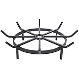 Heritage Products Wagon Wheel Grate for Outdoor Fire Pit, 24"
