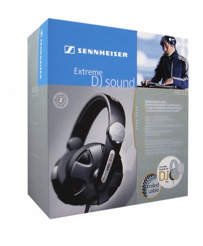 Sennheiser HD 215 Extreme DJ Sound Headphones with Swivel Earcup Sennheiser HD 215 Extreme DJ Sound Headphones with Swivel Earcup