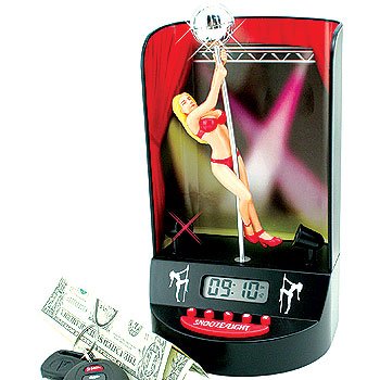 NEW Pole Dancer Alarm Clock