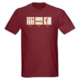 Eat Sleep Golf Funny Dark T-Shirt by CafePress