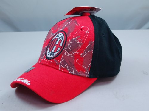 AC MILAN OFFICIAL TEAM LOGO CAP / HAT - ACM002 AC MILAN OFFICIAL TEAM LOGO CAP / HAT - ACM002