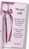 February's Angel - Birthstone Feather Collection (February)