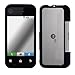 Black Rubberized Shield Protector Case for Motorola Backflip MB300