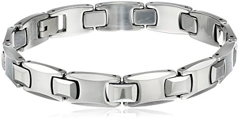 Men H Design Bracelet Original Tungsten Carbide Unisex Link Jewel