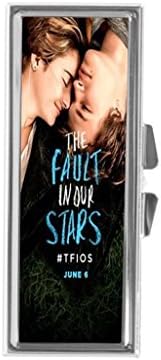The Fault In Our Stars Edition Bajo la and Estrella Custom 3 grid Folding pill case Vitamin drug Medicine Organizer Portable Pill Box
