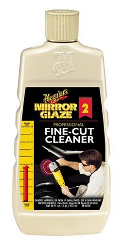 Meguiars M0216 Mirror Glaze Fine Cut Cleaner 16 oz Bottle Meguiars M0216 Mirror Glaze Fine Cut Cleaner 16 oz Bottle