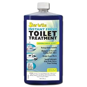 Click here to buy Star brite Instant Fresh Chemical Toilet Fluid.