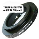 Adapter TAMRON ADAPTALL an NIKON F Bajonett f. D300 NIKON E1 , E2 , E3 , D1 , D1H , D1X , D40 , D40X , D50 , D70 , D70s , D80 , D100 , D200 , D2H , D2Hs , D2X oder D2Xs   Edler und hochwertiger Adapter aus eloxiertem Messing, speziell zur Benutzung von Adaptall Tamron Objektiven an digitalen und analogen NIKON Kameras mit F Bajonett, ohne Blendenabschaltung.