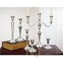 "Reed and Barton Pair of Sterling Candlesticks - 10"""