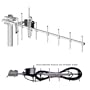 2 x LTE Richtfunk Antenne 13,5dBi GEWINN 10Meter kabel und SMA Stecker f�r Huawei Speedport B390S 2, B390 S-2, DD800, LTE Router Speedport B390S, B390, B1000, B2000, Lancom 1781-4G, Vodafone Turbobox 803 903 904, LG FM300, DD800, B593U-12