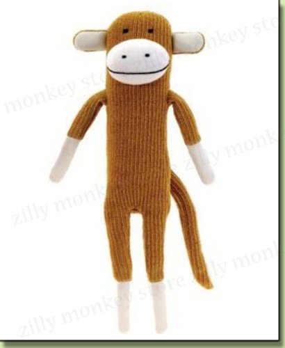 Paul Frank 17" Julius Knitted Monkey (Chenille/Beige)