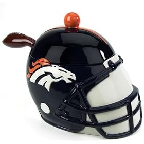 Denver Broncos Ceramic Soup Tureen Cookie Jar by 